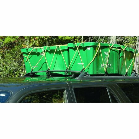 SUNBELT PRO GRIP Cargo Net, 36" x 48" for Luggage Rack 2.63" x8.25" x9.5" A-B1901000